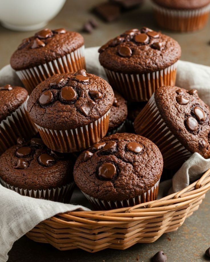 choc muffins